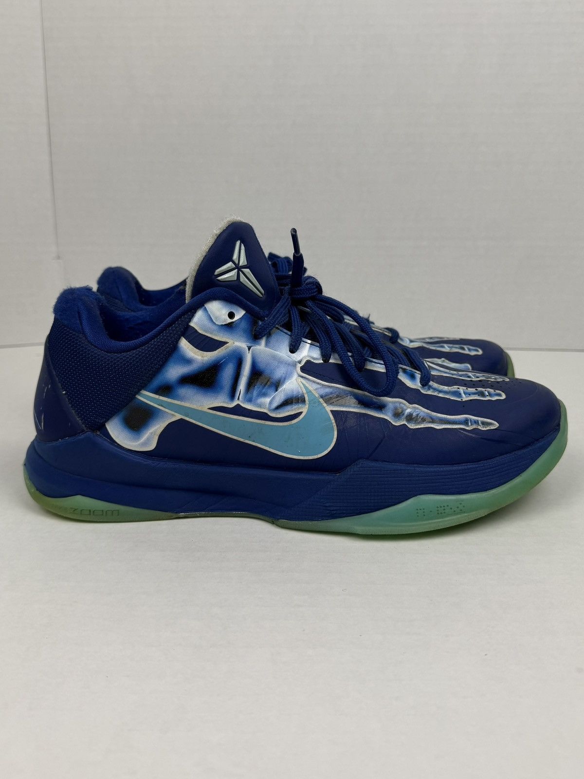 Nike Nike Zoom Kobe 5 Protro X-Ray Skeleton Mamba Blue Glow Size US 8 / EU 41 - 3 Thumbnail