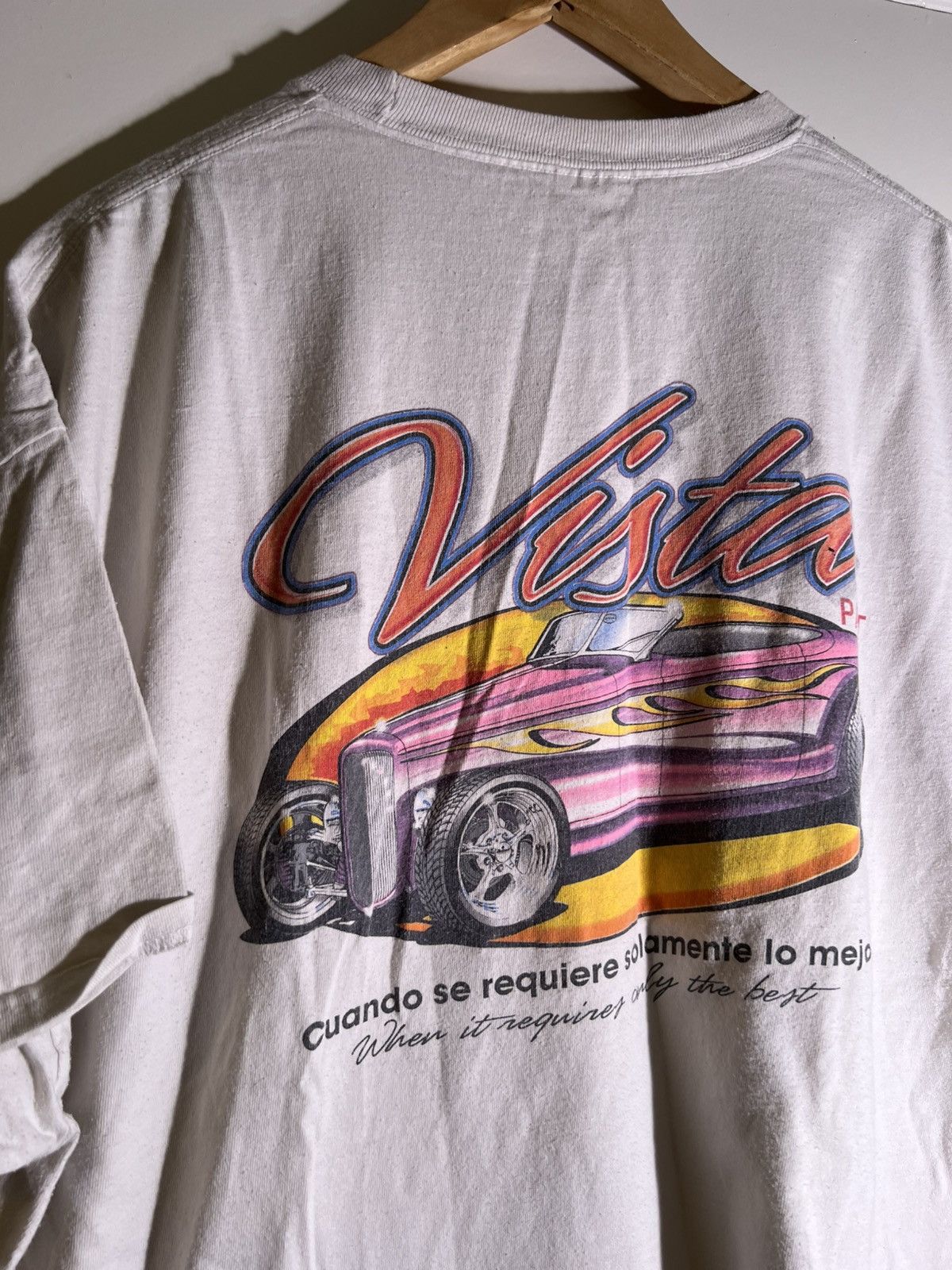 Vintage 2000’s Y2K VTG Vintage Vista Paint Auto Car Retro Tee Shirt Size US XXL / EU 58 / 5 - 4 Thumbnail