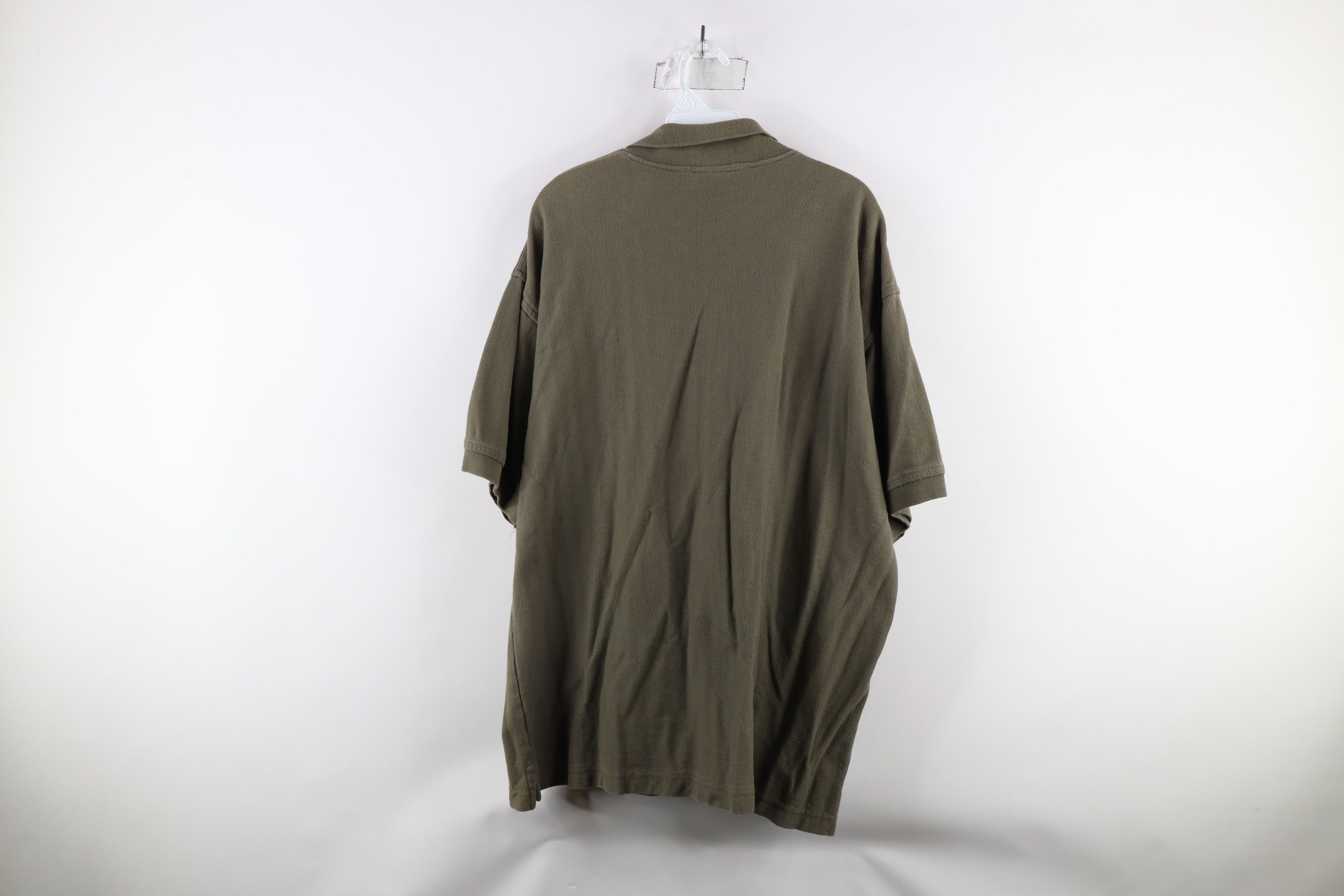 Vintage Vintage 90s Streetwear Herringbone Collared Golf Polo Shirt Size US XL / EU 56 / 4 - 8 Thumbnail