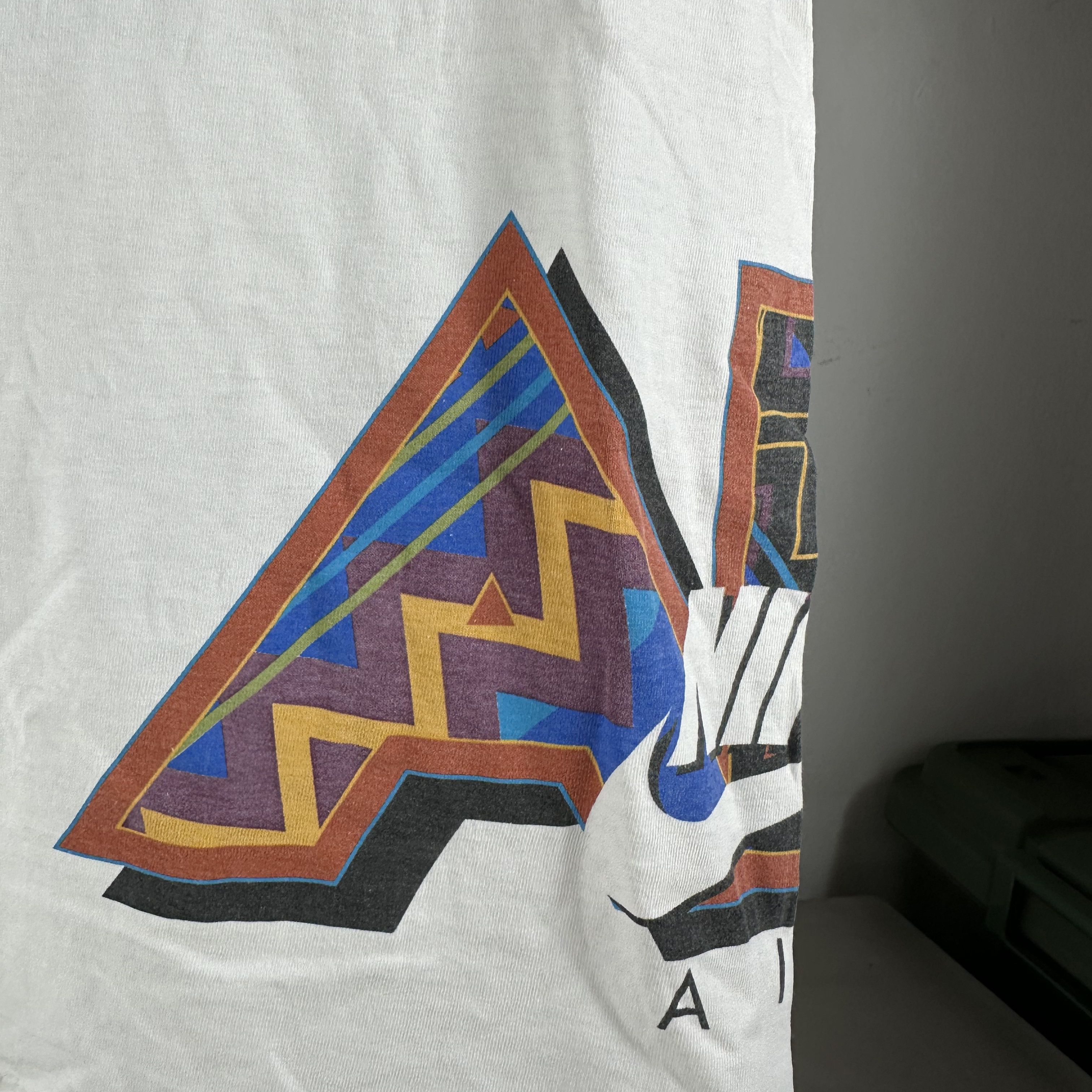 Vintage Vintage 90s Nike Air Wraparound Single Stitch T-shirt Size US M / EU 48-50 / 2 - 5 Thumbnail