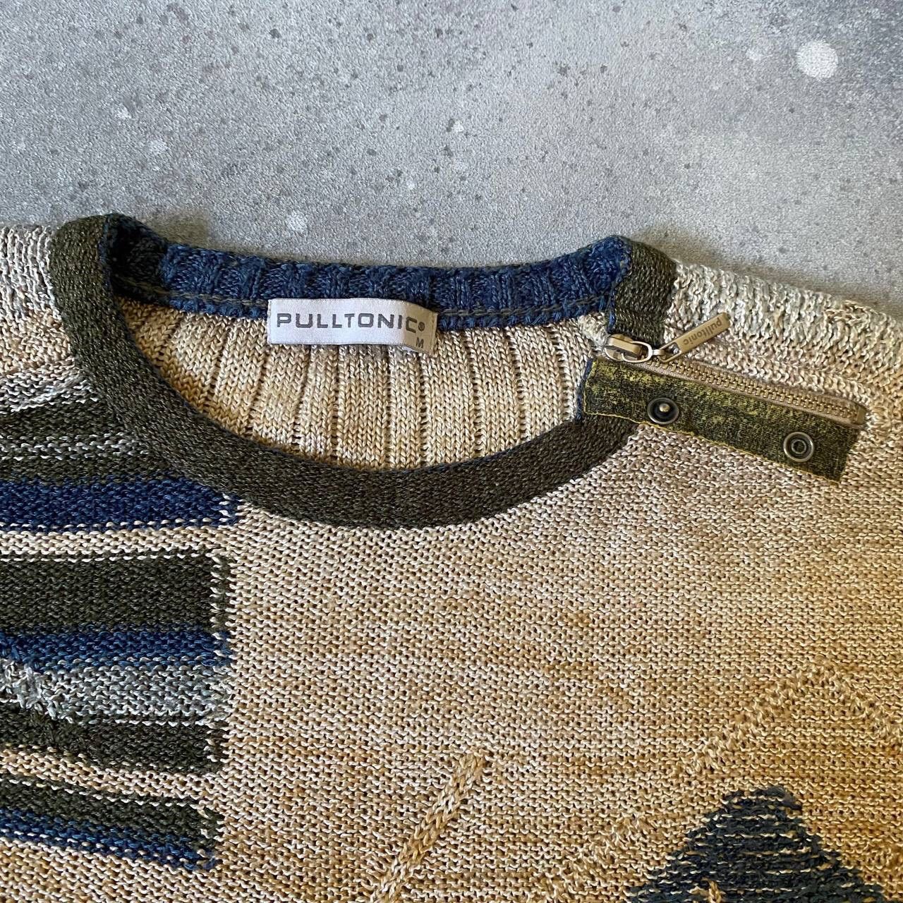 Japanese Brand × Seditionaries Vintage Multicolour Knit Unisex Sweater (JPG Gaultier Style) Size US M / EU 48-50 / 2 - 4 Thumbnail