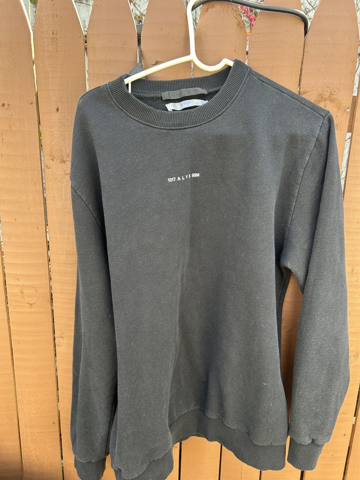 1017 ALYX 9SM Ostrich Feather Hooded Full Zip Sweater | Grailed