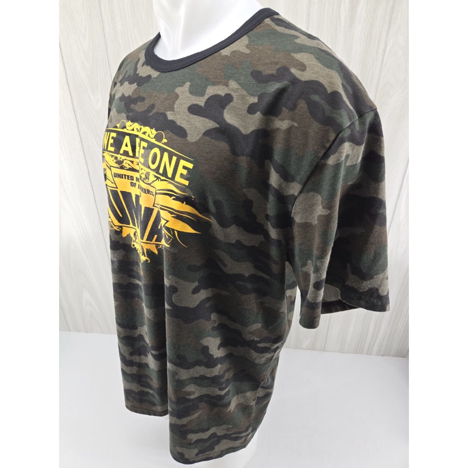 Vintage VINTAGE UMWA UNITED MINE WORKERS OF AMERICA USA UNION MADE CAMO MEN’S 2XL T SHIRT Size US XL / EU 56 / 4 - 6 Thumbnail