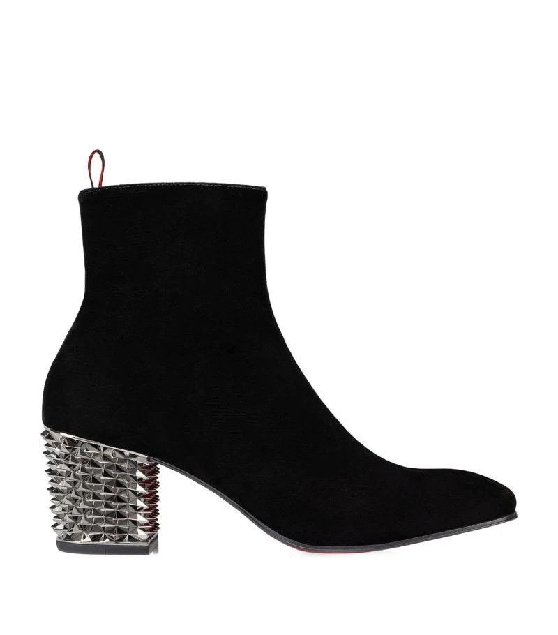 Louboutin fashion block heel boots