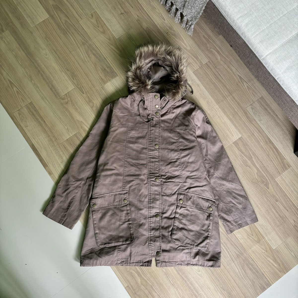 If Six Was Nine × Issey Miyake × Le Grande Bleu (L.G.B.) Ifsixwasnine LGB Style fur jacket vintage Y2K japan Size US M / EU 48-50 / 2 - 1 Thumbnail