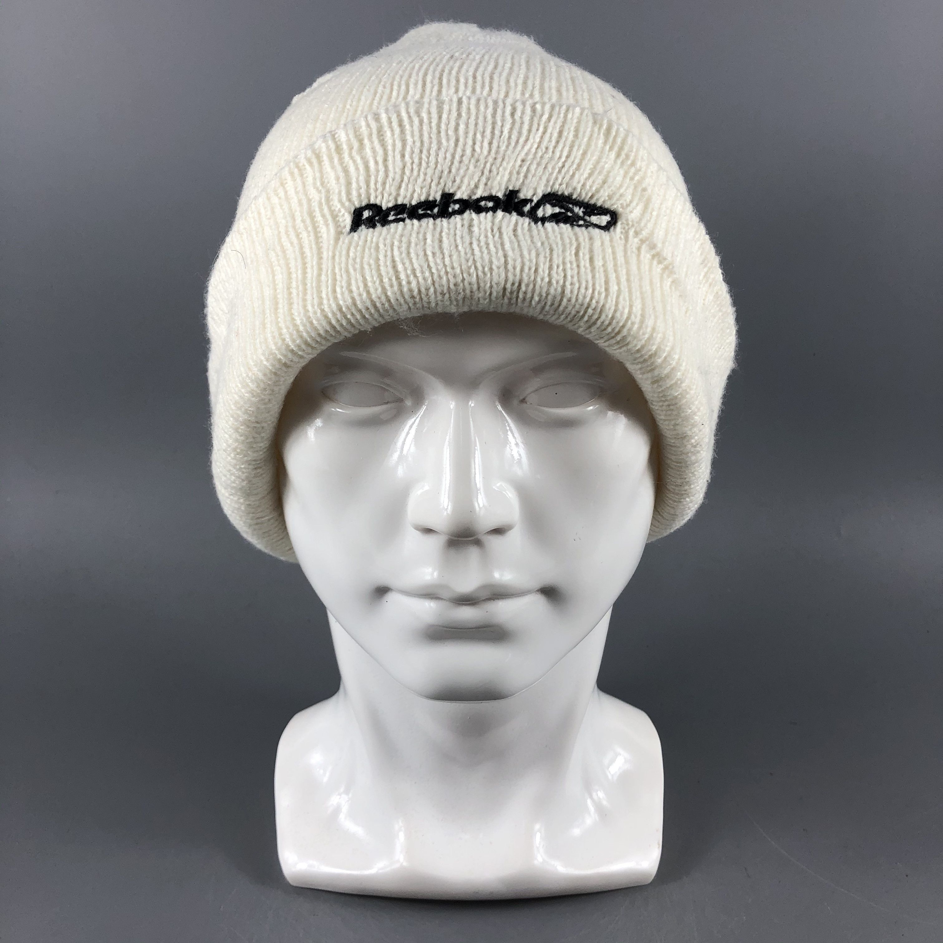 image of Reebok Hats Plain Beanie Sportwear Snow Hat Snow Cap B675, Men's