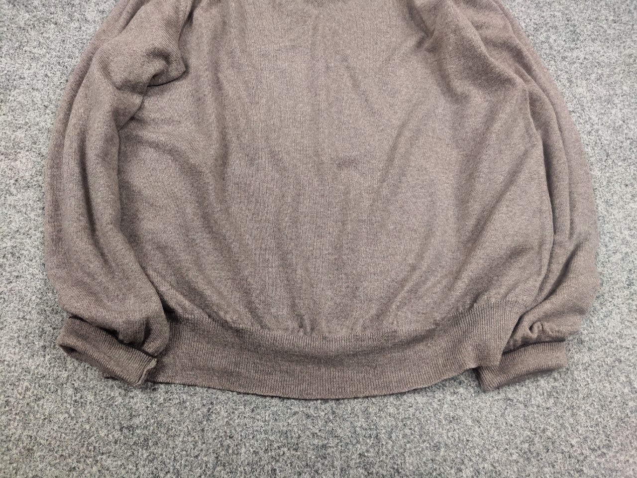Gran Sasso Gran Sasso Italy Design Classic Lana Wool Brown Sweater Size US L / EU 52-54 / 3 - 5 Thumbnail