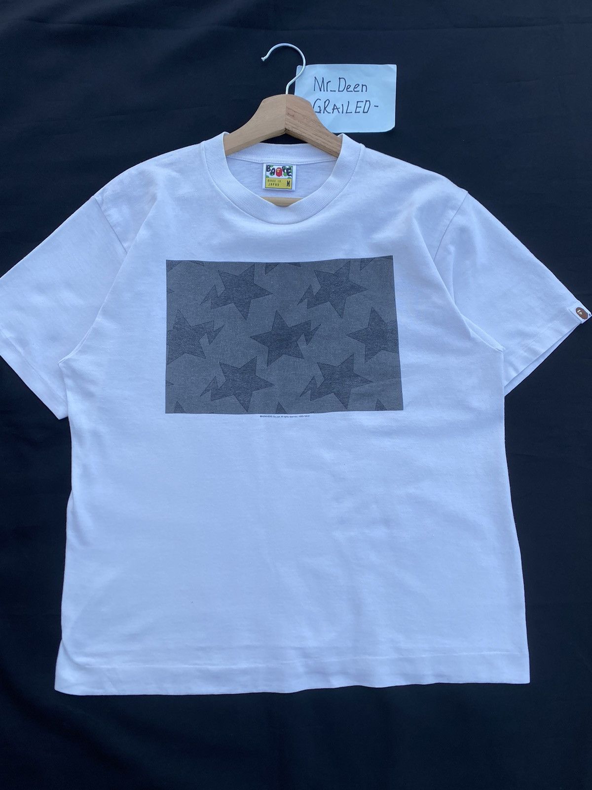 Bape Rare BAPE Sta Print Tshirt Size US M / EU 48-50 / 2 - 2 Thumbnail