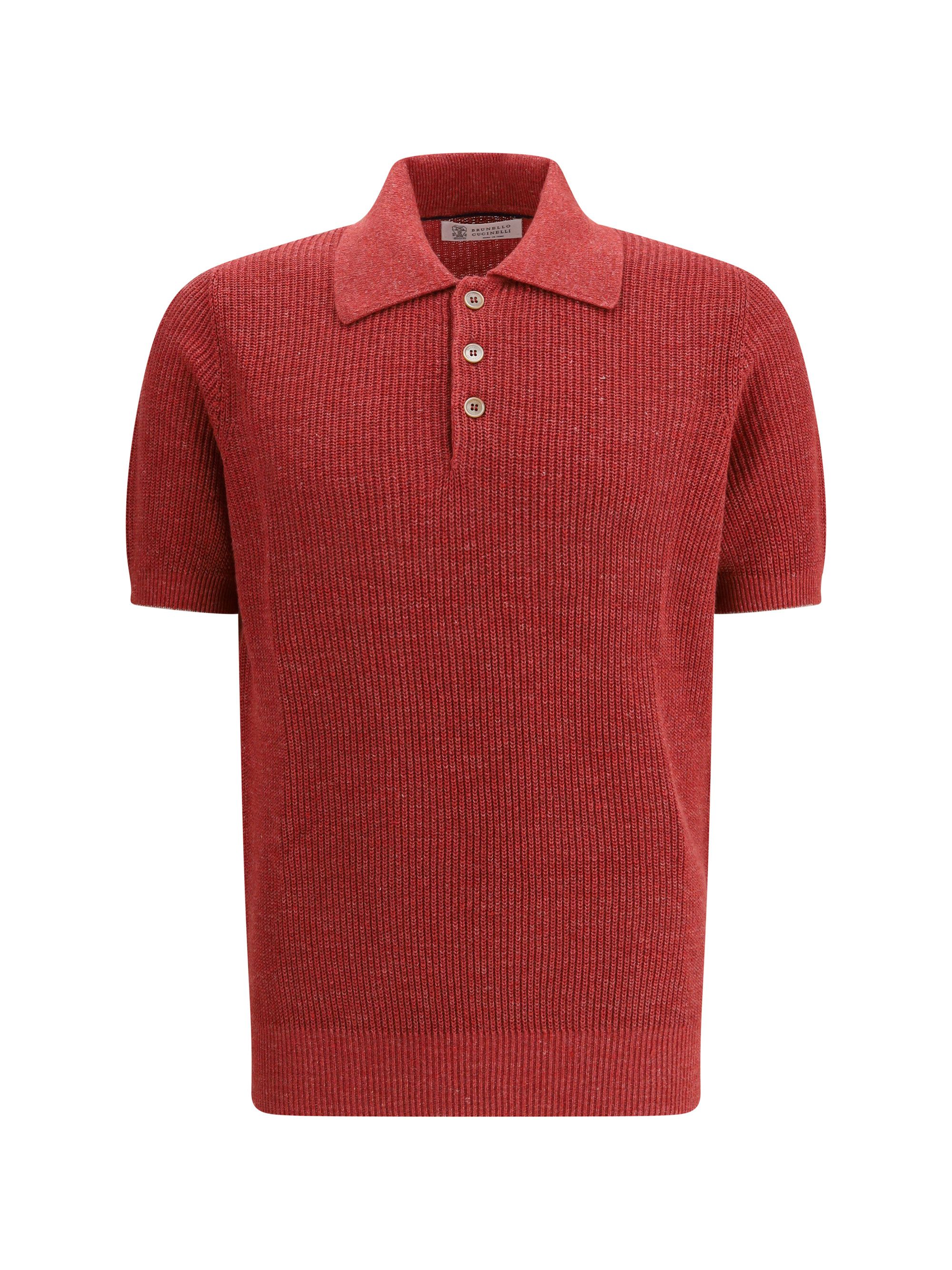 Brunello Cucinelli Cotton Polo Sweater Size US XXL / EU 58 / 5 - 1 Thumbnail