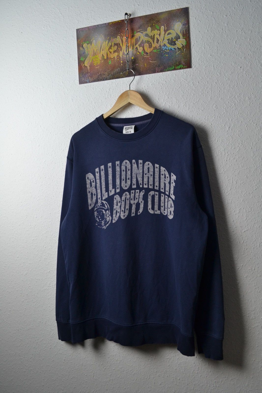 Billionaire Boys Club Billionaire Boys Club BBC Washed Sweatshirt Men’s Size XL Size US XL / EU 56 / 4 - 1 Thumbnail