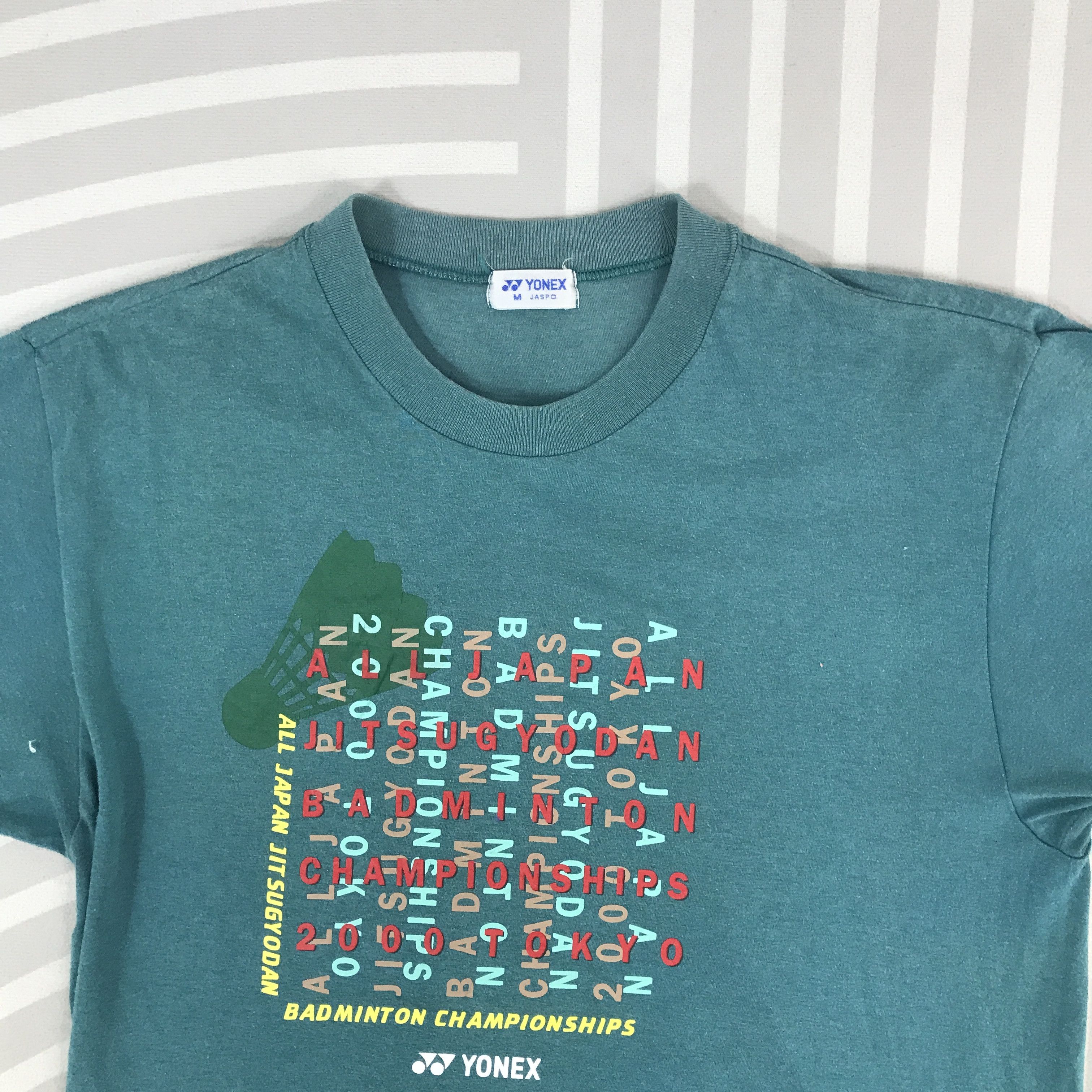 Japanese Brand Vintage Yonex All japan badminton championships T-shirt Size US M / EU 48-50 / 2 - 2 Thumbnail