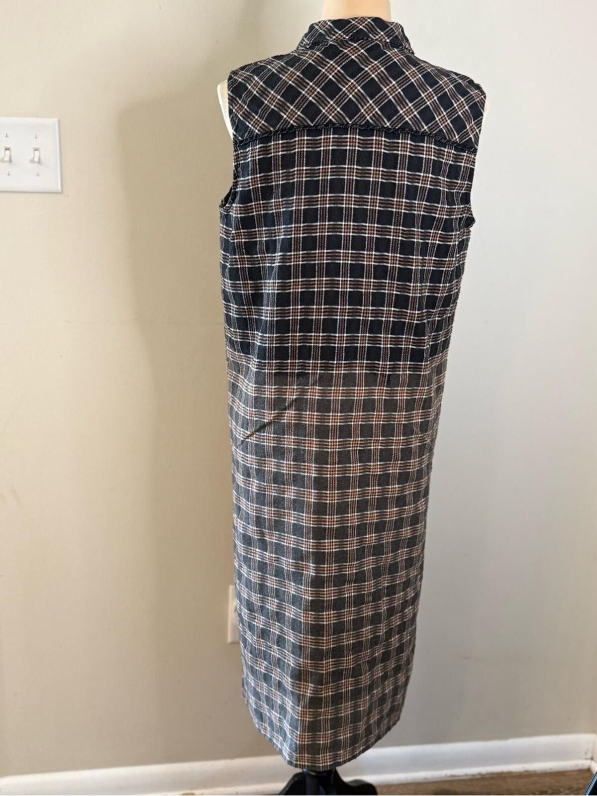 Polo Ralph Lauren POL hombre plaid mini dress tunic top versatile SZ SM Size S / US 4 / IT 40 - 5 Thumbnail