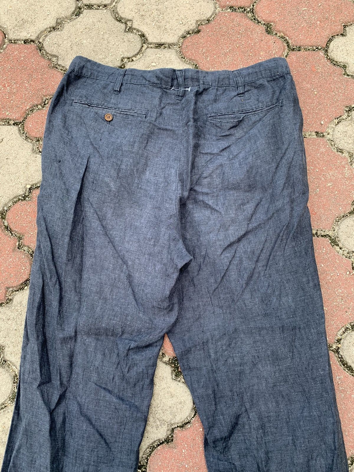 Japanese Brand Steals! Japanese Brand Muji Casual Cotton Linen Pants Size US 35 - 5 Thumbnail