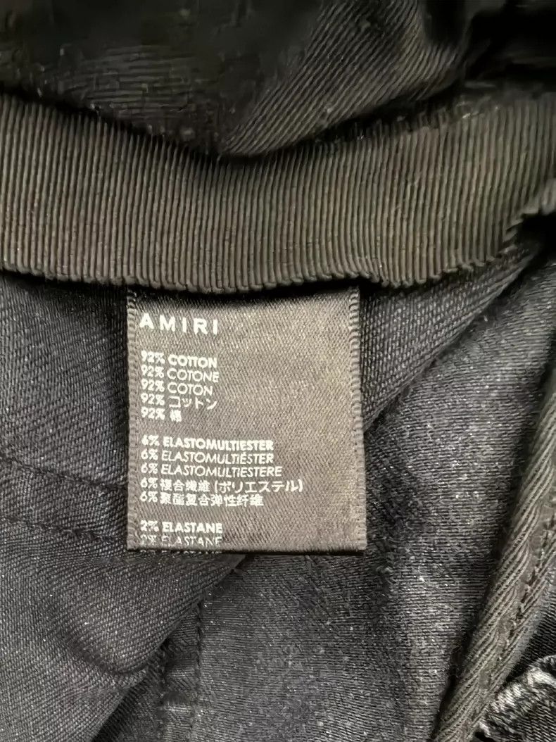Amiri Amiri Major Destruction Black Denim Pants Size US 30 / EU 46 - 4 Thumbnail