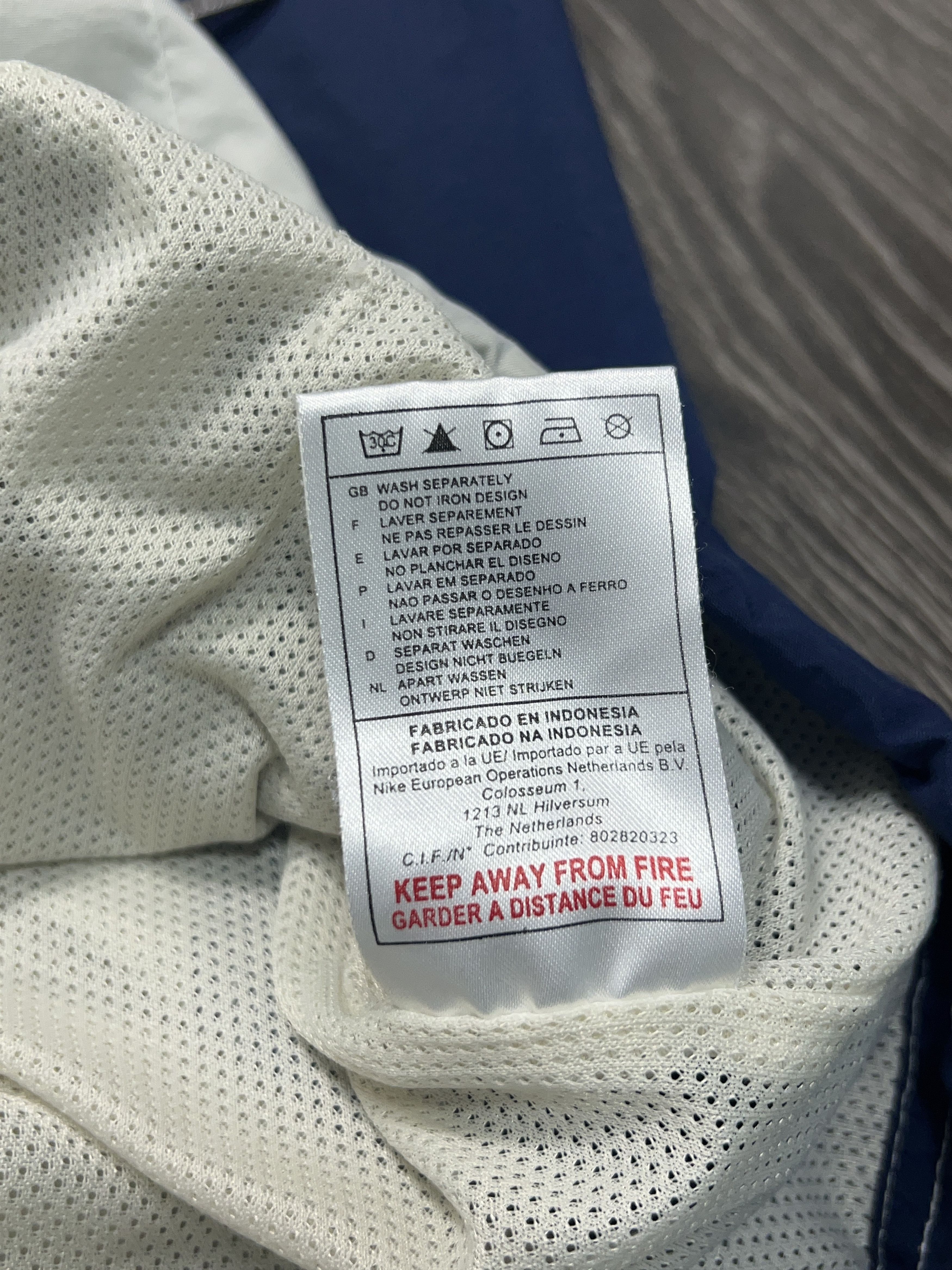 Nike Embroidery Swoosh Logo Anorak Windbreaker Jacket Y2K Size XL Size US XL / EU 56 / 4 - 10 Thumbnail