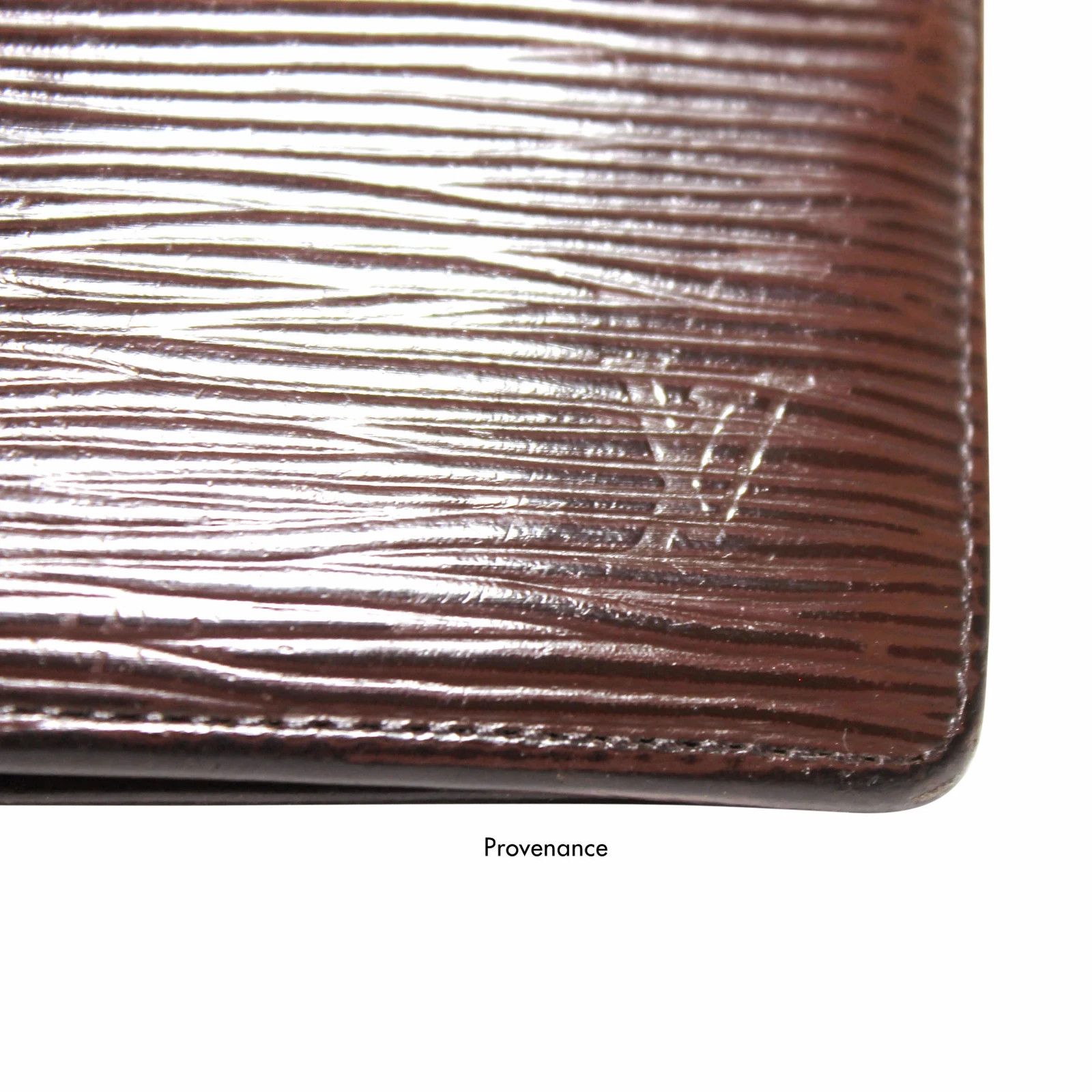 Louis Vuitton 🔴 Louis Vuitton Marco Wallet - Moka Epi Leather Size ONE SIZE - 5 Thumbnail
