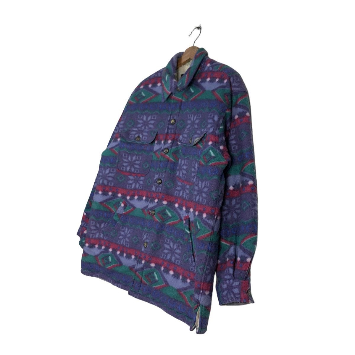 Japanese Brand × Vintage 🔥VINTAGE WOOL JACKET AZTEC NATIVE CLES DES DUCS ISSEY MIYAKE Size US M / EU 48-50 / 2 - 2 Thumbnail