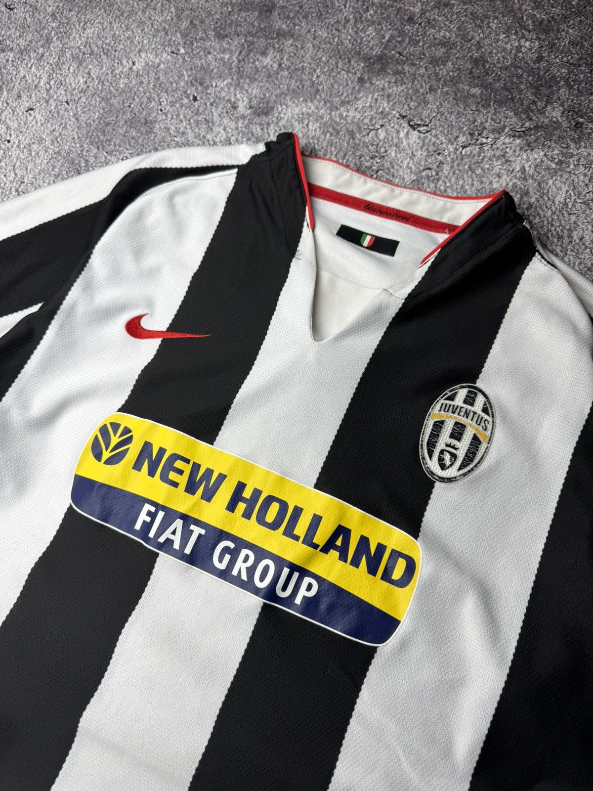 Nike soccer jersey juventus home 2007-08 Size US XL / EU 56 / 4 - 3 Thumbnail