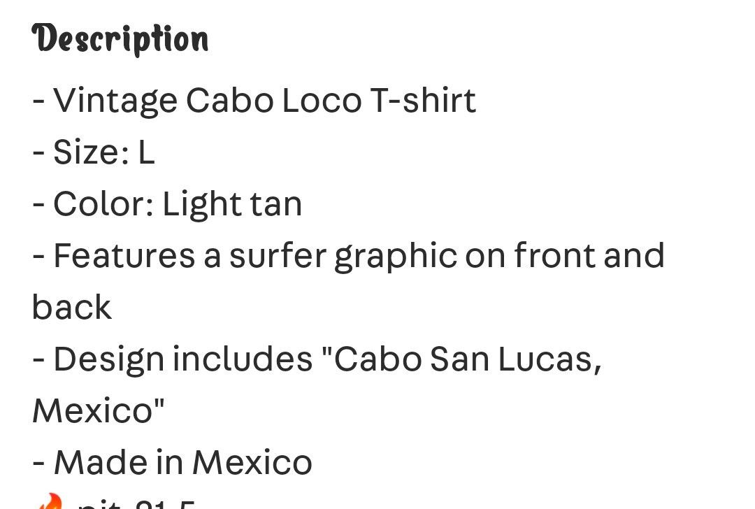 Vintage Vtg Cabo Loco Surf Tshirts Size US L / EU 52-54 / 3 - 10 Thumbnail