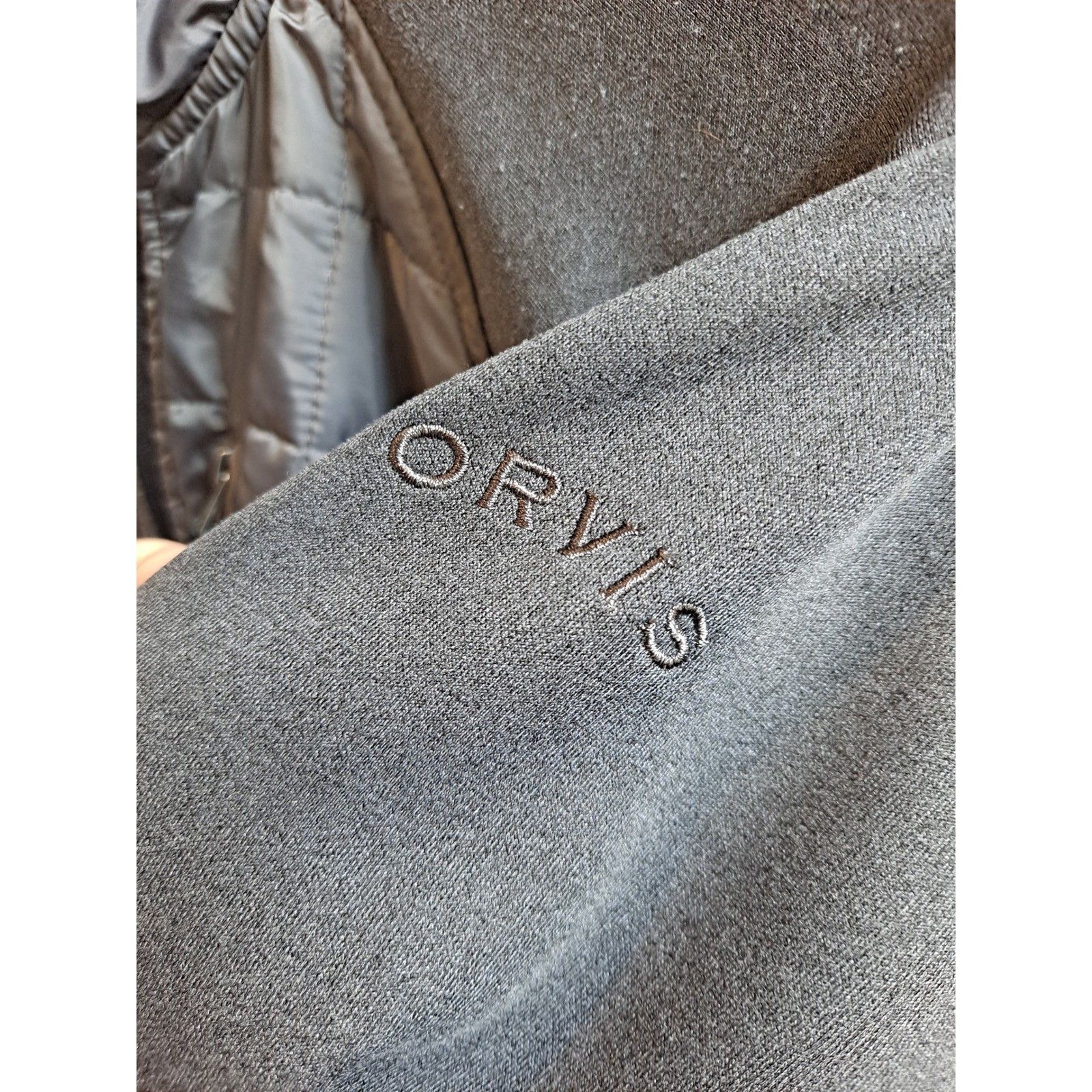 Orvis Orvis Fleece Jacket Quilted Puffer Lightweight Full Zip Gray Size US M / EU 48-50 / 2 - 8 Thumbnail