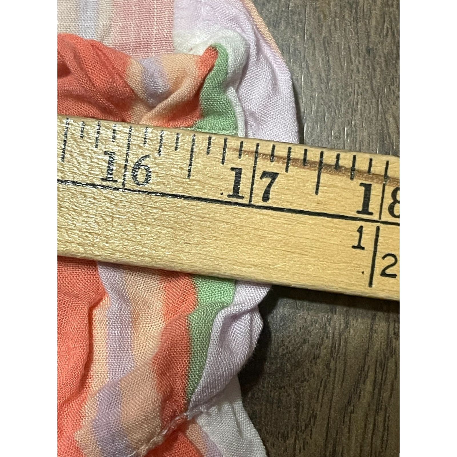 Torrid Torrid Tank Top Women 00 Striped Sleeveless Orange Green White Casual Modern Basic Shirt Mens? Size XXS / US 00 / IT 34 - 4 Thumbnail