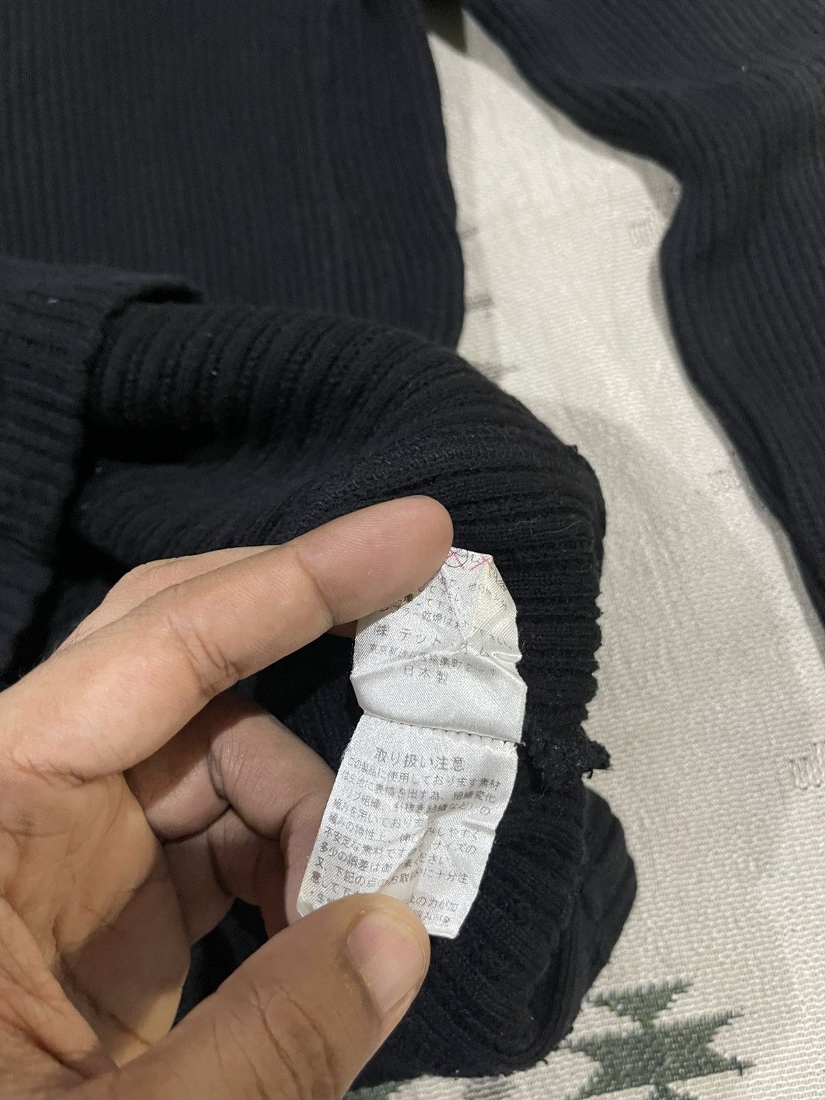 Tete Homme 90s TETE HOMME BY ISSEY MIYAKE HALF BUTTON KNITWEAR Size US M / EU 48-50 / 2 - 11 Thumbnail