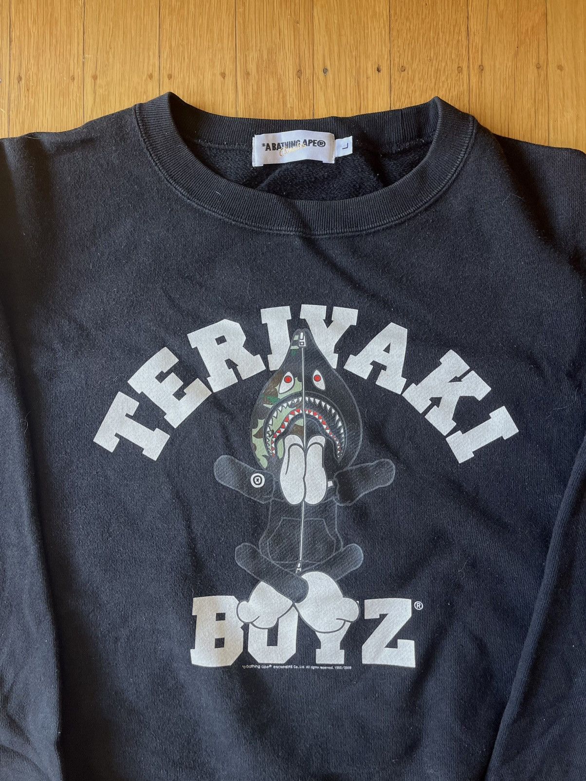 Bape Bape X Teriyaki Boyz Crewneck in Black Size US L / EU 52-54 / 3 - 2 Thumbnail