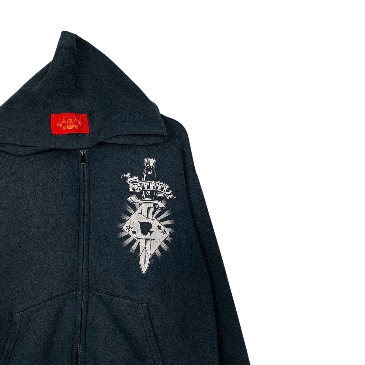 Japanese Brand Japanese Brand Cream Soda Rock n Roll Zipper Hoodie Size US M / EU 48-50 / 2 - 5 Thumbnail