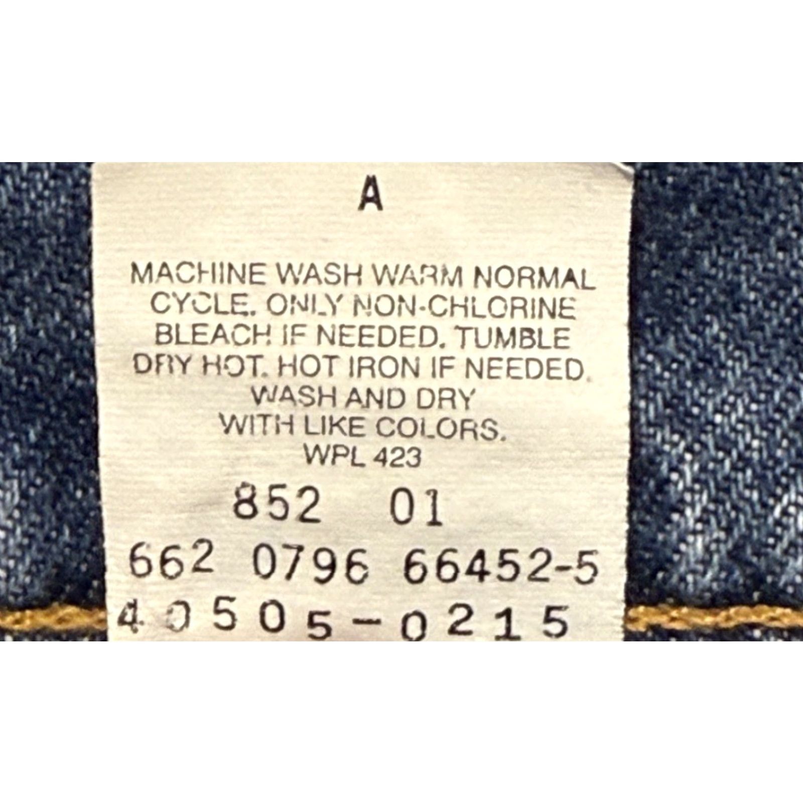 Levi's VINTAGE Levi's 505 Jeans 40x29.5 Orange Tab Regular Fit Straight Leg Denim 90s Mens Jeans Size US 40 / EU 56 - 5 Thumbnail