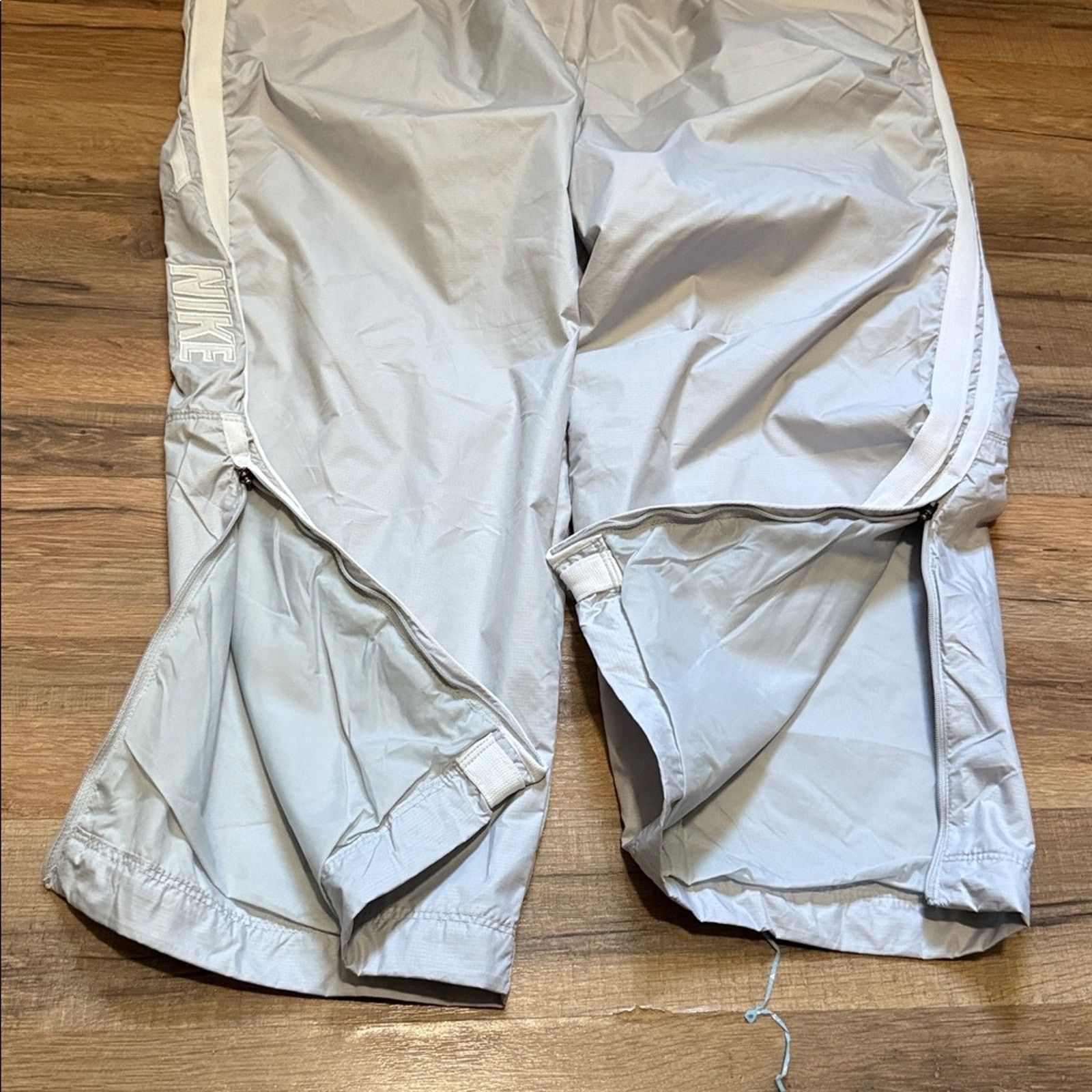 Nike Y2K Nike Solo Swoosh Spell Out Track Pants Size US 32 / EU 48 - 9 Thumbnail