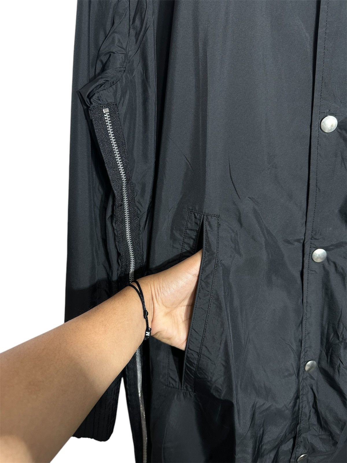 Maison MIHARA YASUHIRO 2000s RARE ARCHIVE Miharayasuhiro LONG PARACUTE MULTI ZIPPER Size US XL / EU 56 / 4 - 6 Thumbnail