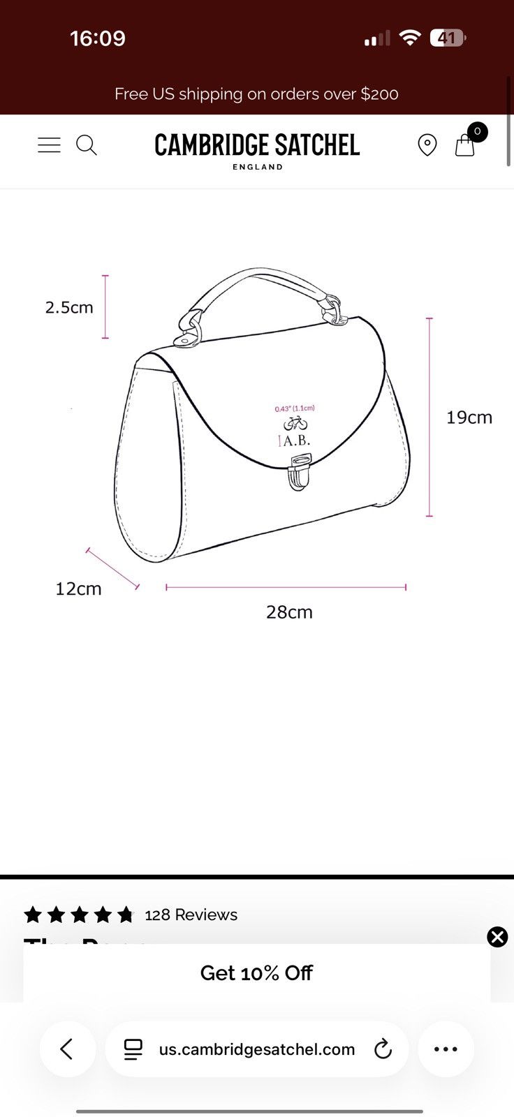 Cambridge Satchel Company Bags Cambridge satchel Size ONE SIZE - 13 Thumbnail