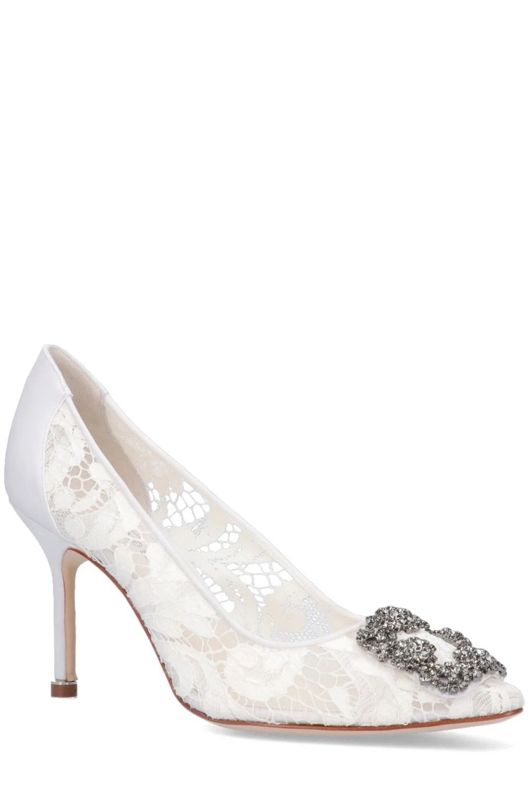 Manolo Blahnik Manolo Blahnik Hangisi Pointed-Toe Pumps Size US 9 / IT 39 - 1 Thumbnail