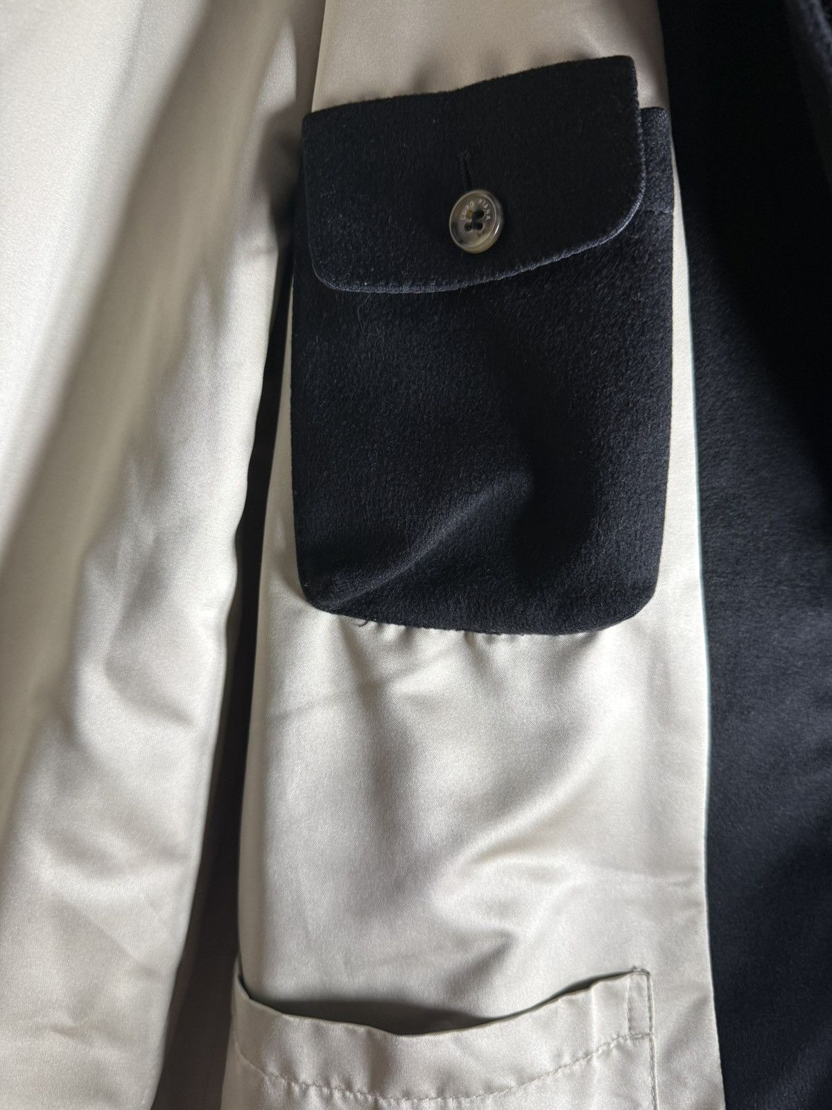 Loro Piana Loro Piana Storm System Cashmere Coat Black Luxury Overcoat Size US M / EU 48-50 / 2 - 7 Thumbnail