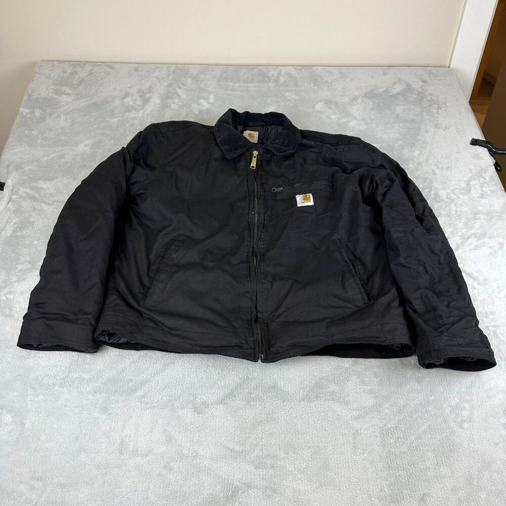Carhartt Carhartt Re-work Blanket Lined Black Detroit Men's Size XL Size US XL / EU 56 / 4 - 8 Thumbnail
