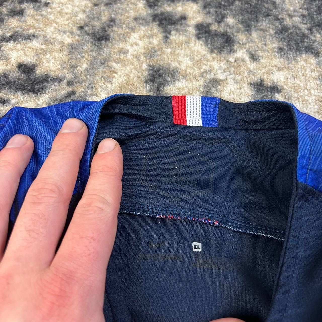 Nike Nike x France Big Logo Home Soccer Jersey T-Shirt Size US M / EU 48-50 / 2 - 5 Thumbnail