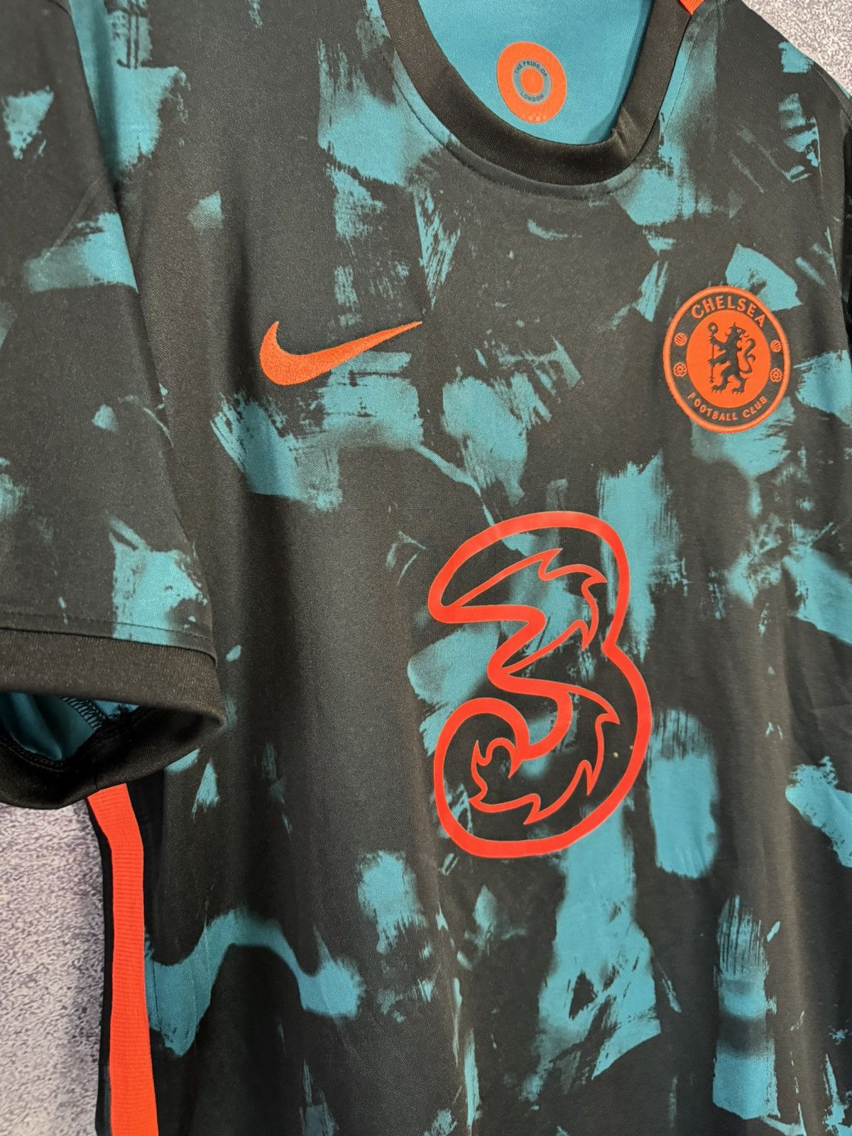 Chelsea Soccer × Nike × Vintage LUKAKU Vintage Chelsea 2021/22 Nike Jersey blokcore Size US L / EU 52-54 / 3 - 8 Thumbnail