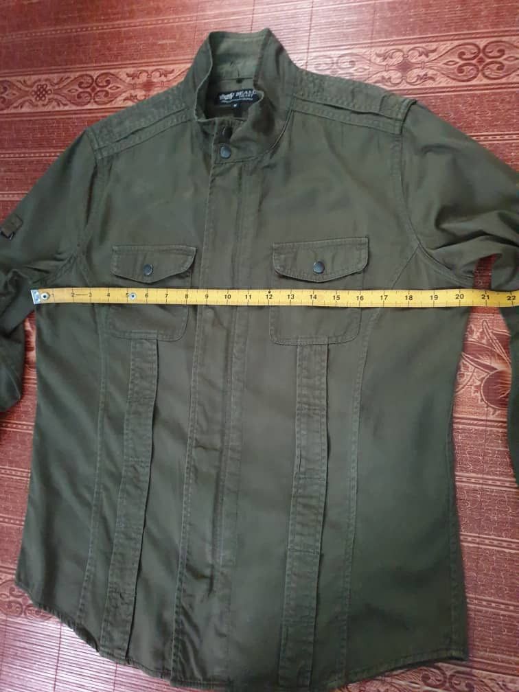 Beams Plus 💥Beams Heart green military jacket Size US M / EU 48-50 / 2 - 8 Thumbnail