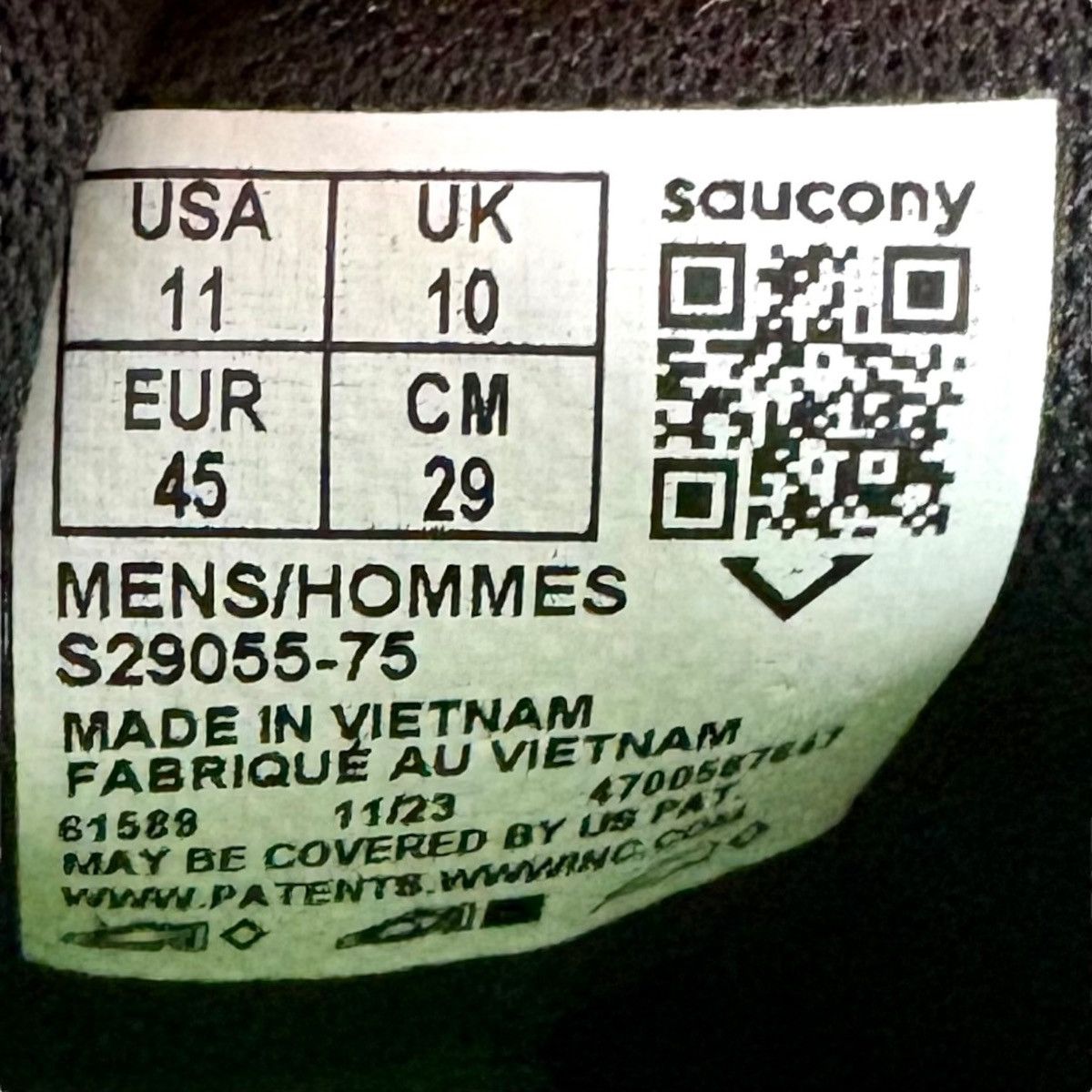 Saucony Saucony Men’s Spitfire White Yellow Running Shoes Sz 11 Size US 11 / EU 44 - 9 Thumbnail