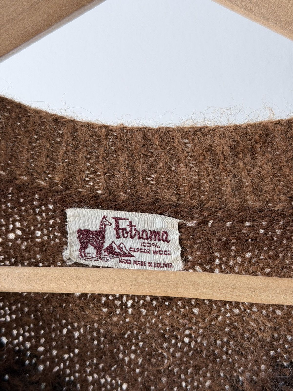 Vintage Vintage 70s Alpaca Wool Cardigan Sweater Size US M / EU 48-50 / 2 - 6 Thumbnail