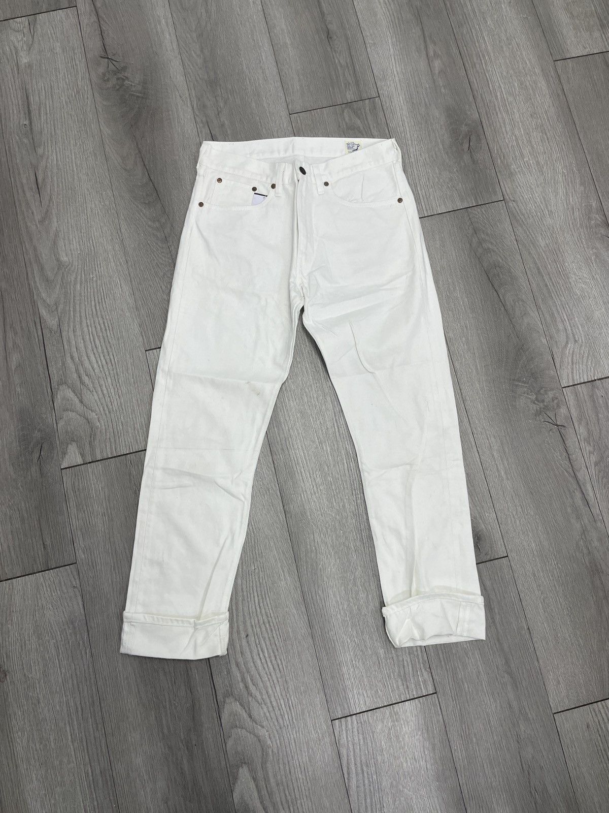 Japanese Brand × Orslow ‼️Offer your price‼️Orslow white denim pants Size US 29 - 1 Thumbnail