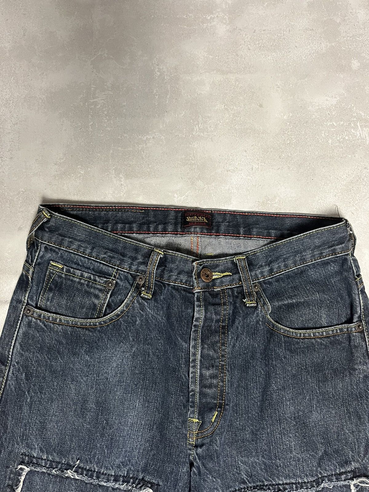 Von Dutch Vintage Y2K Von Dutch Denim Shorts Shorts Affliction Size US 30 / EU 46 - 3 Thumbnail