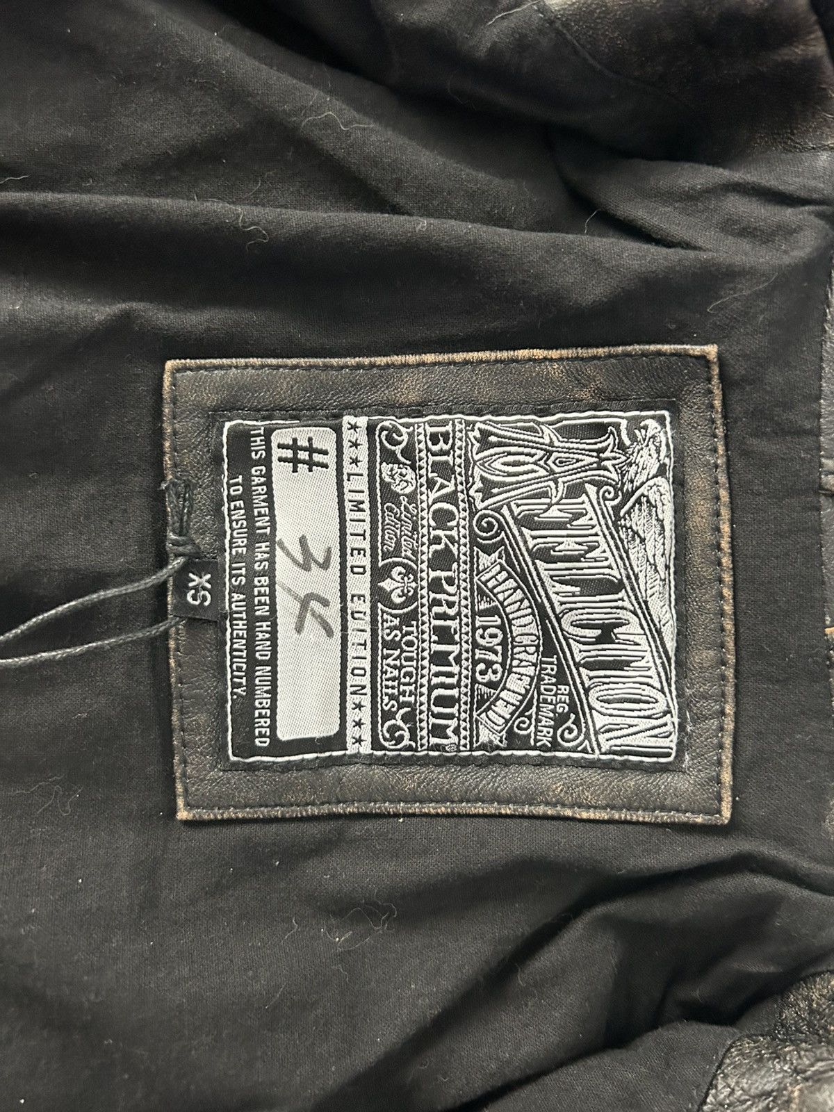 Affliction Rare* Affliction Leather Jacket No.34/100 Size US XS / EU 42 / 0 - 5 Thumbnail