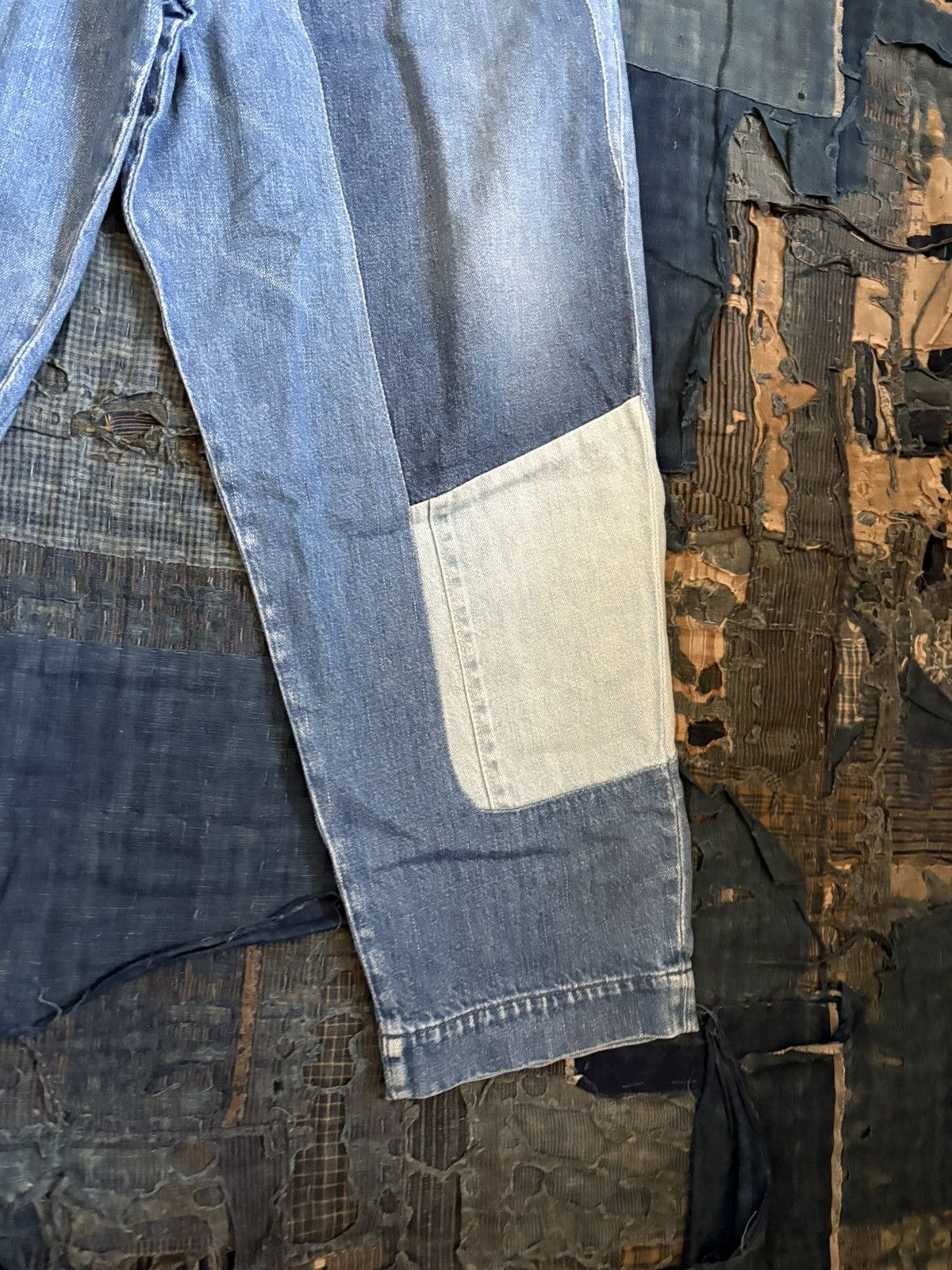 Kapital Kountry Kapital patchwork denim Dakota pants Size US 30 / EU 46 - 6 Thumbnail