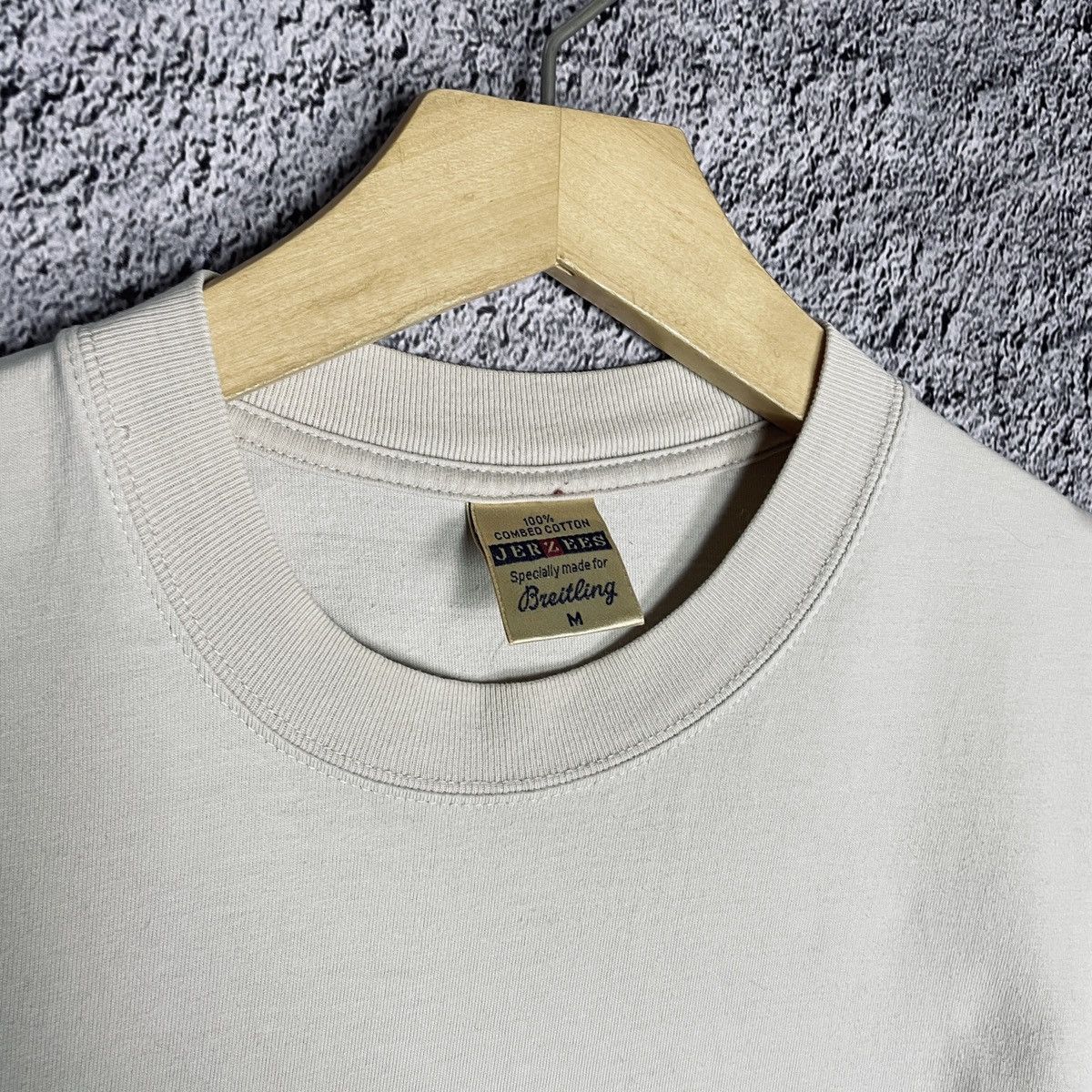 Jerzees × Vintage Vintage Breitling Jerzees 100 Years Of Flight Tee Size US M / EU 48-50 / 2 - 7 Thumbnail