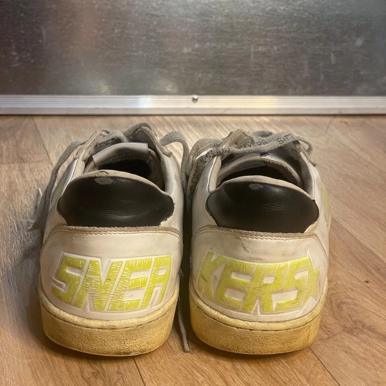 Golden Goose GGDB Golden Goose Sneakers BALLSTAR low top mens white Size US 10 / EU 43 - 7 Thumbnail