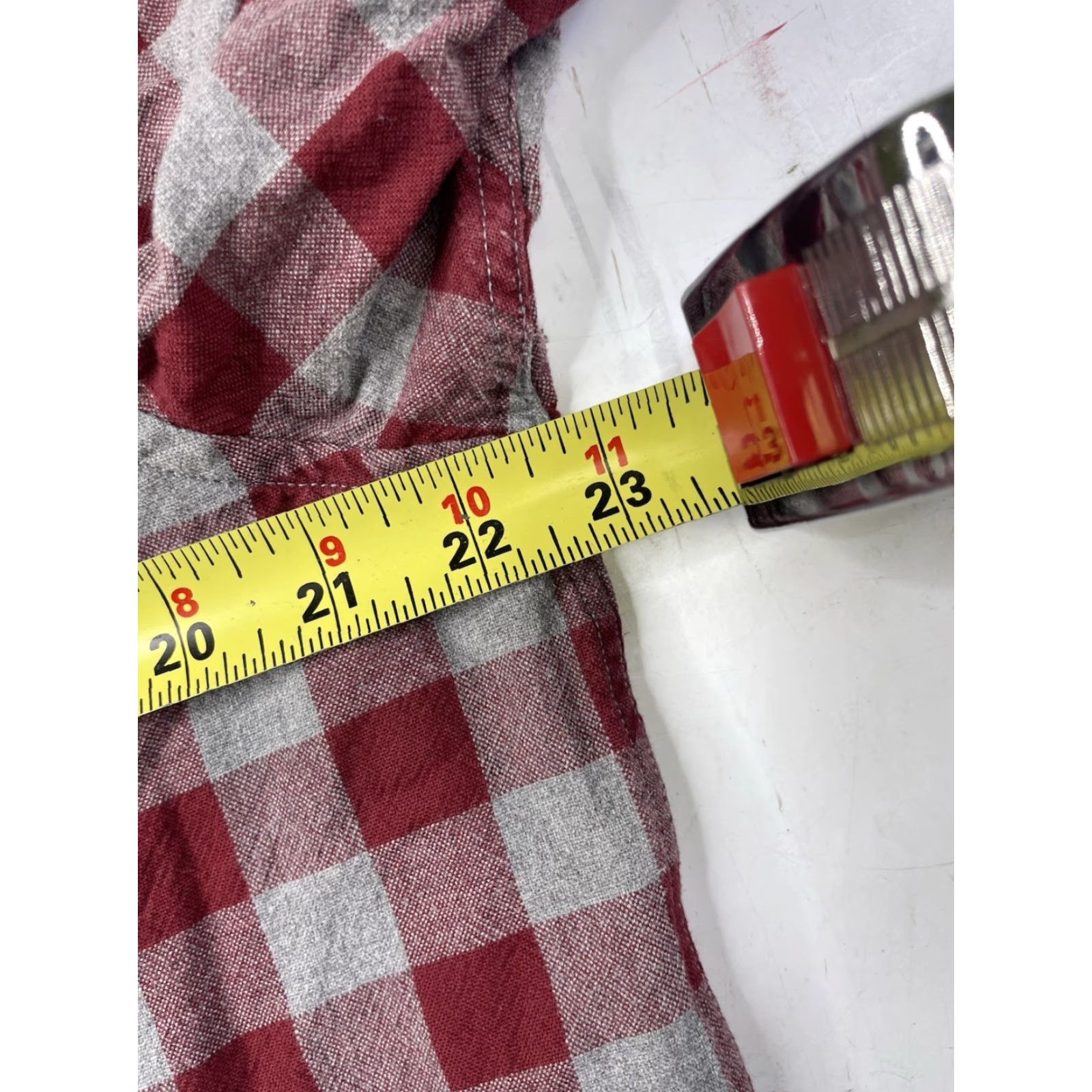 Vintage Fjallraven Ovik Check Shirt Mens XL Red Gray Checks Button Down Long Sleeve Size US XL / EU 56 / 4 - 6 Thumbnail
