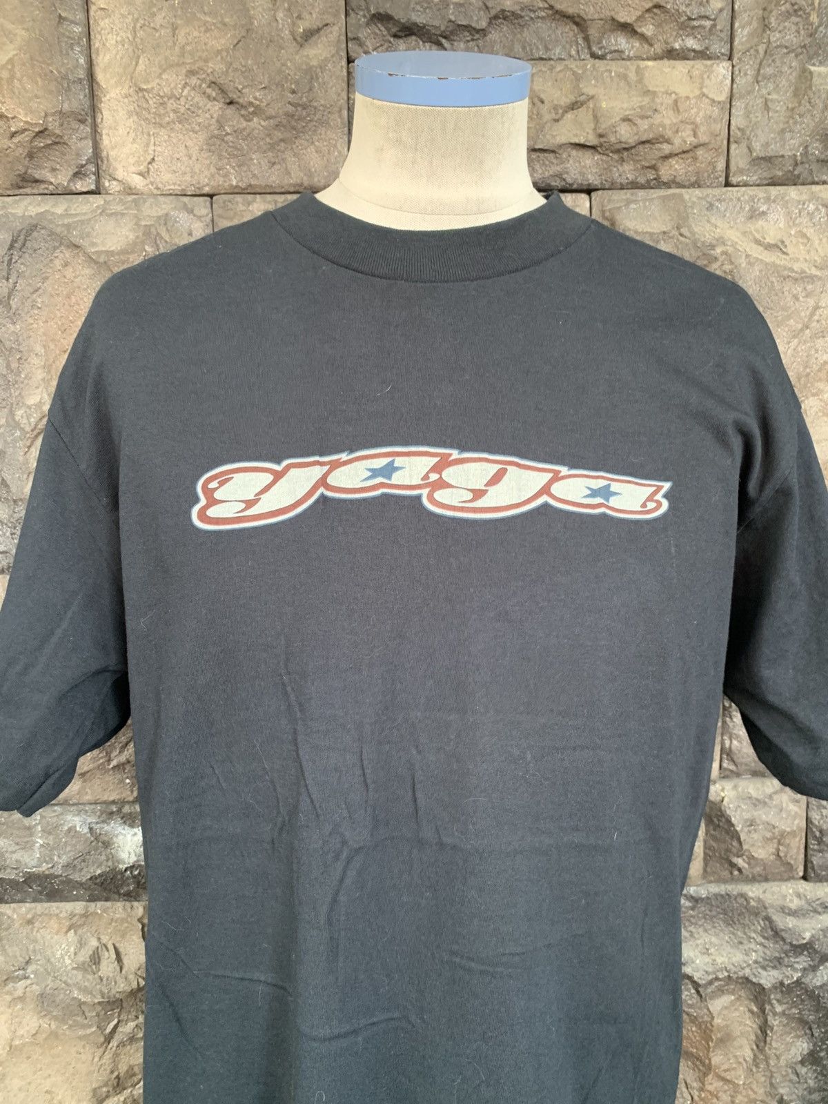 Vintage Vintage 90s YAGA Skate / Surf / Skateboards T shirt Size US M / EU 48-50 / 2 - 2 Thumbnail