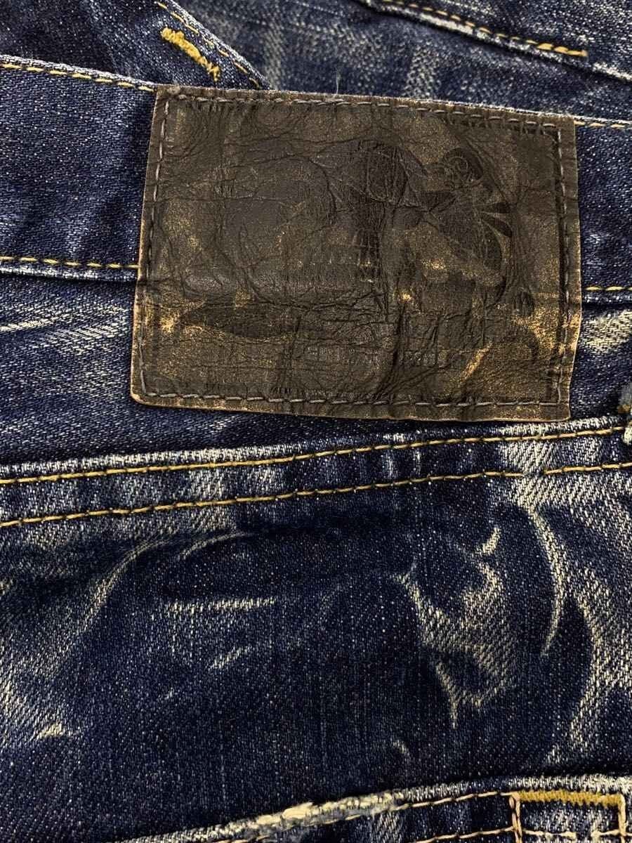 Hysteric Glamour Patchwork Aged Straight Leg Denim Jeans Size US 29 - 4 Thumbnail