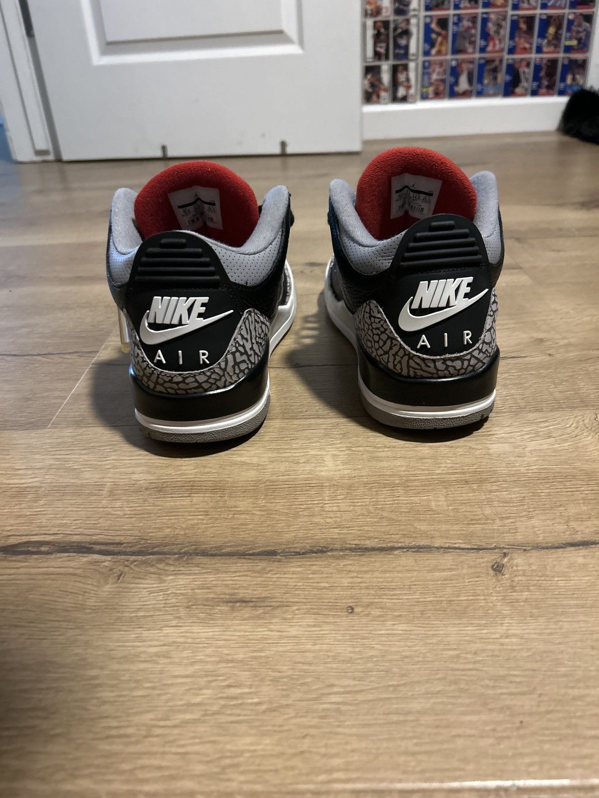 Jordan Brand Air Jordan 3 Retro OG 'Black Cement' 2018 Size US 10.5 / EU 43-44 - 2 Thumbnail